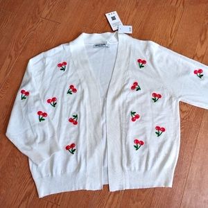 Retro Cherry cardigan